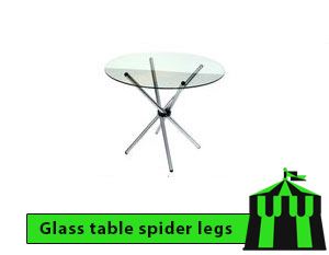 Glass Round Event Table